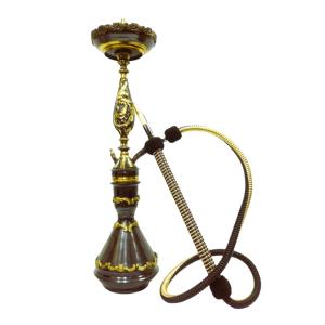 Power Komethera Gold Oxide & Brass Vase