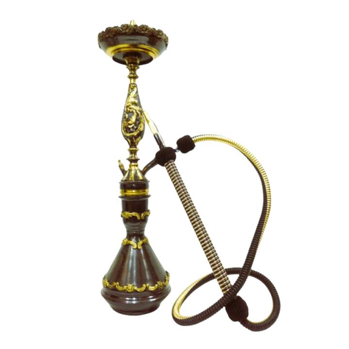 Power Komethera Gold Oxide & Brass Vase