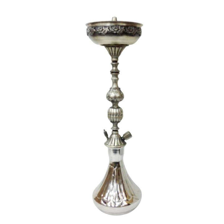 Tirs Rose Silver & Rass Vase