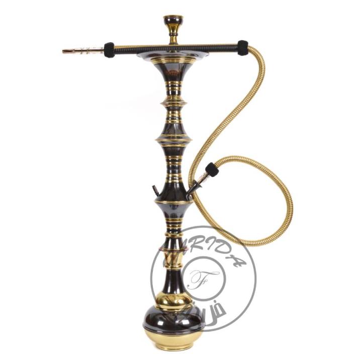 Fluted Gold Oxide Saucer - CHL016