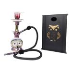 Purple Midi Owl set with Wooden Gift Box - GLS069