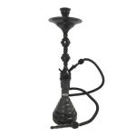 Metal Double Saucer Black