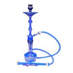 Metal Double Saucer Blue