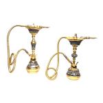 Boury Table Top Gold Plated Mother of Pearl