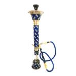 Dark Blue & White Dana