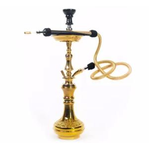 Midi Omeda Gold / Brass Dish Vase - SBR088