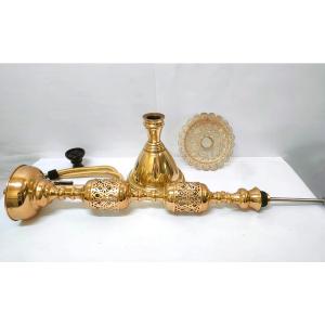 Arkit Two Levels Sections - Brass Vase - AjourTray