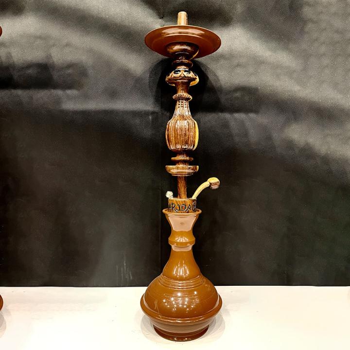 Original Wooden Tall Hookahs 03